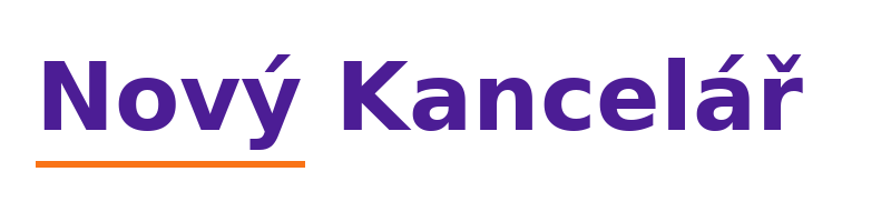 Nový Kancelář logo
